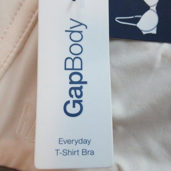 NWT GAP GapBody Women's Everyday Essentials T-Shirt Bra, Warm Pink - Picture 4 of 11